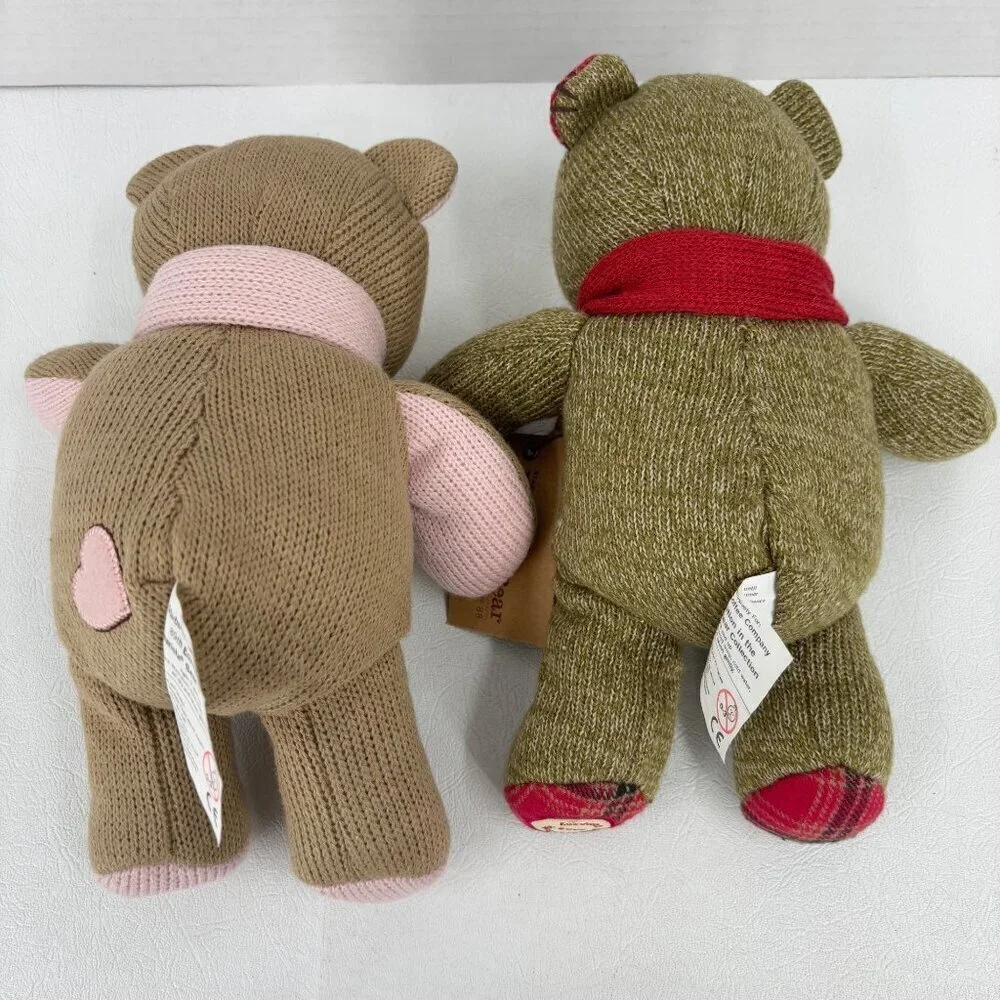 Starbucks Bearista Bears Knitted Plush 88th‎ & 89th Edition 2009 & 2010